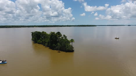 Drone-flight-around-a-shipwreck-in-Saint-Laurent-du-Maroni.-Mana-river-Guiana